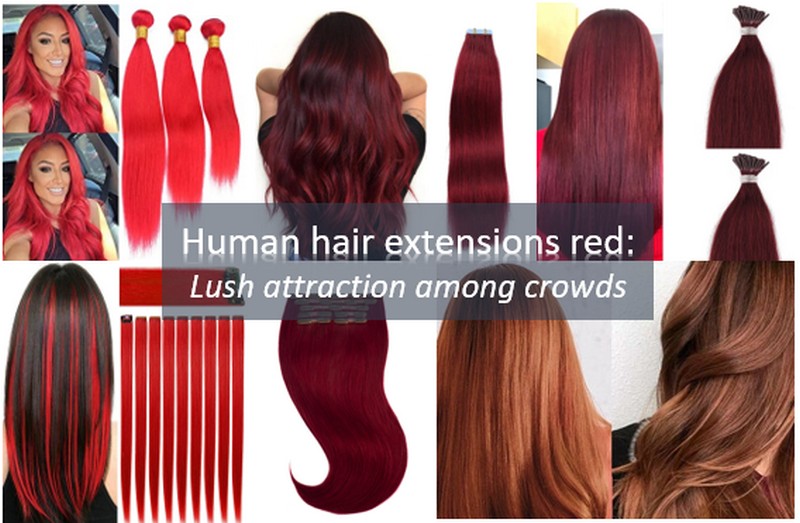 human-hair-extensions-red
