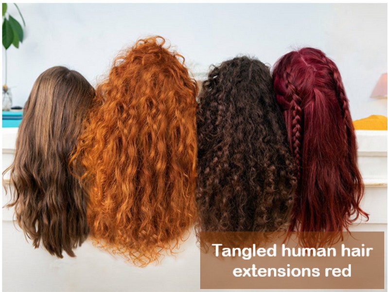 human-hair-extensions-red