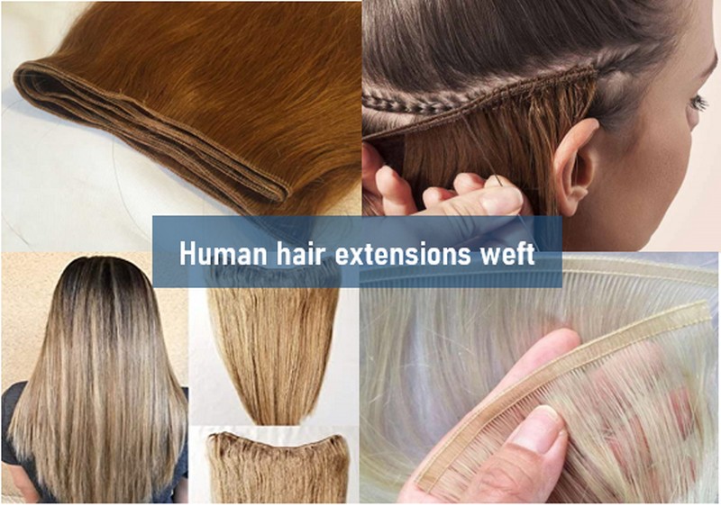 human-hair-extensions-weft